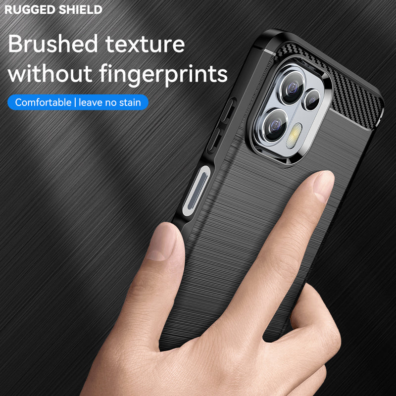 Brushed Silicone Phone Case For Motorola Moto 20 Fusion