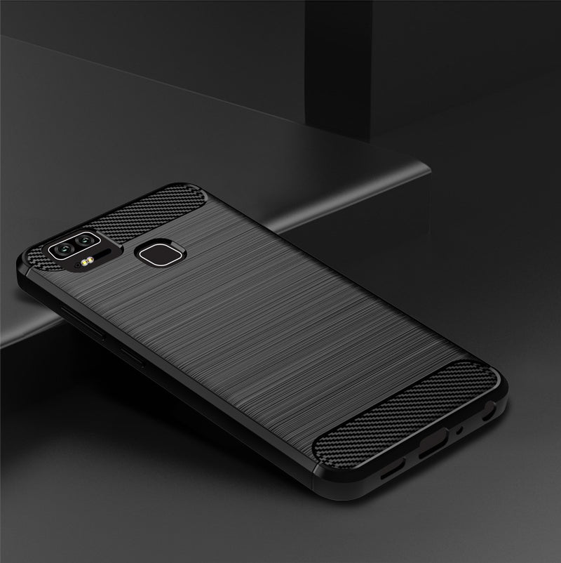 Brushed Silicone Phone Case For Asus ZenFone 3 Zoom