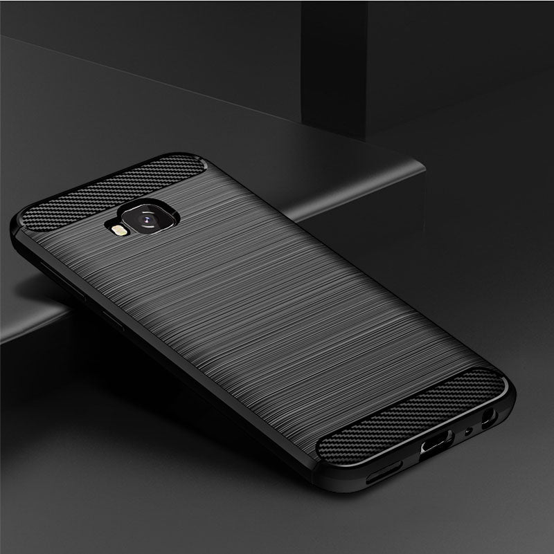 Brushed Silicone Phone Case For Asus ZenFone 4 Selfie Pro