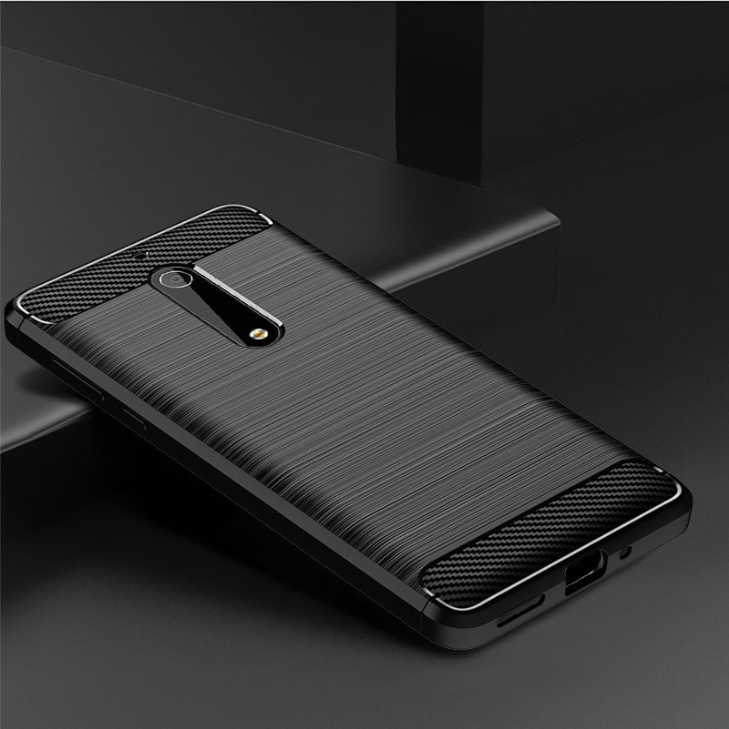 Brushed Silicone Phone Case For Nokia 5