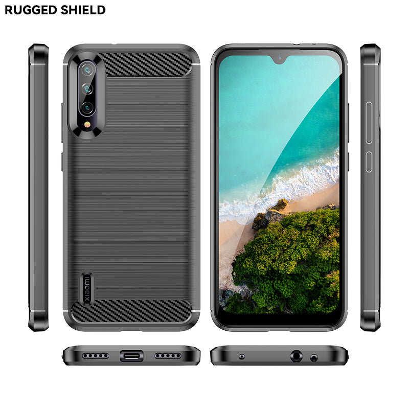 Brushed Silicone Phone Case For Xiaomi Mi CC9E