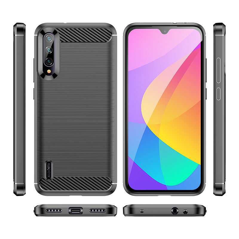 Brushed Silicone Phone Case For Xiaomi Mi CC9