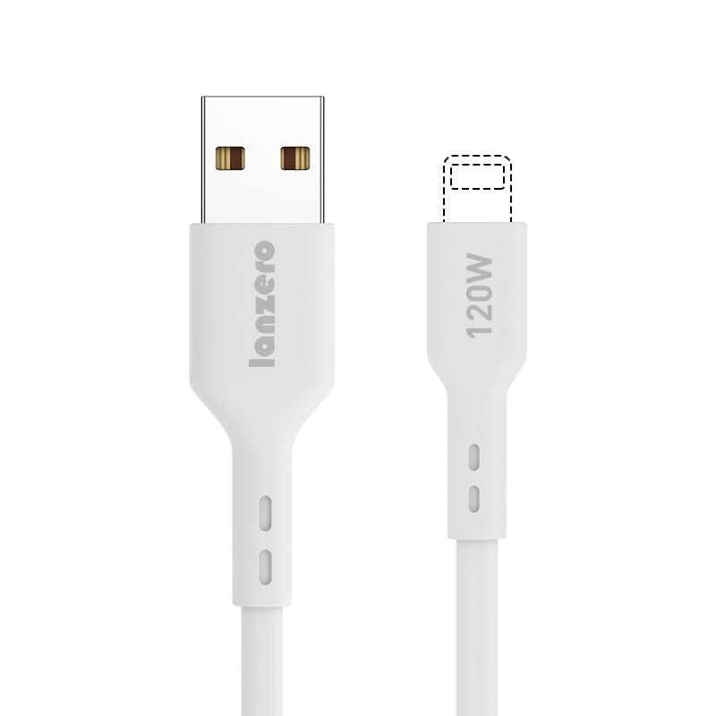 120W Ultra Fast Charging Data Cable For iPhone 6/7/8/X/XR/11/12/13/14 Pro Max