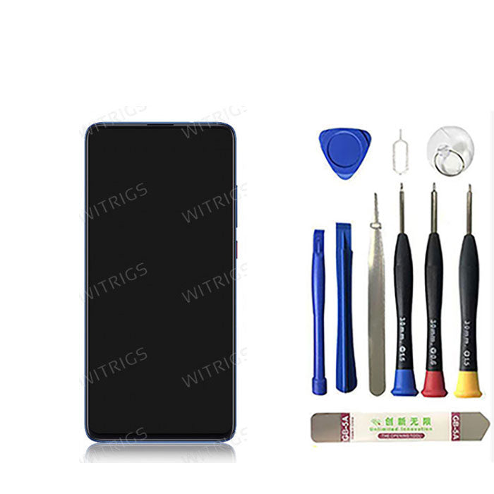 OEM Screen Replacement with Frame for Xiaomi Redmi K20 Pro/Mi 9T pro Glacier Blue