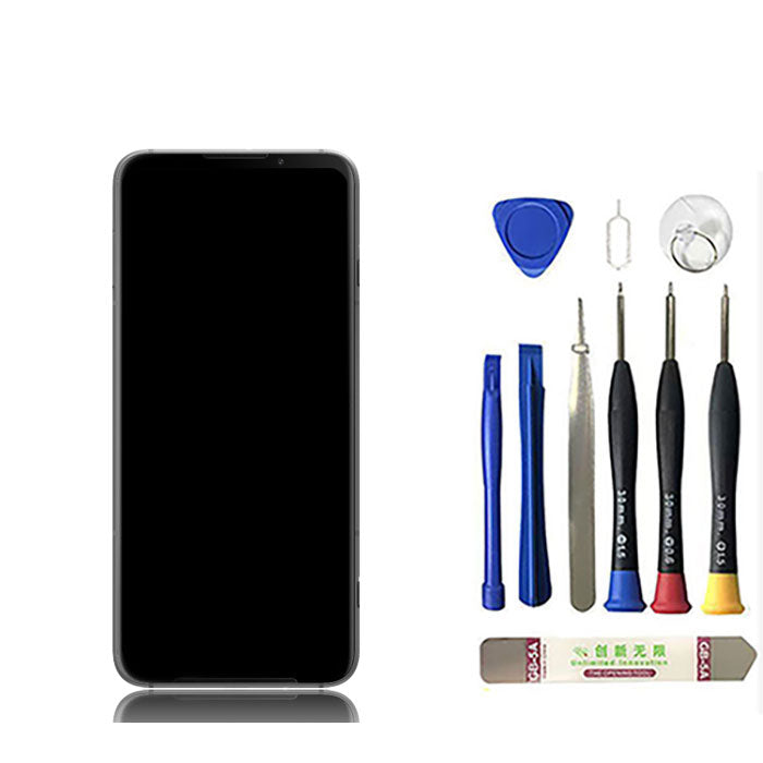 OEM Screen Replacement with Frame for Xiaomi Black Shark 3 Silver