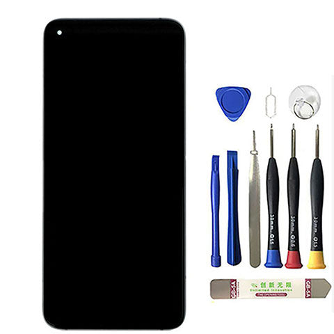 OEM Screen Replacement with Frame for Xiaomi Mi 10T Pro 5G Silver