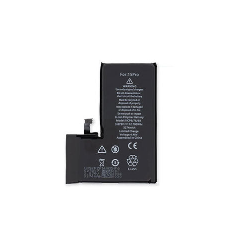 New Replacement High Capacity battery For iPhone 15 Pro 3480 mAh