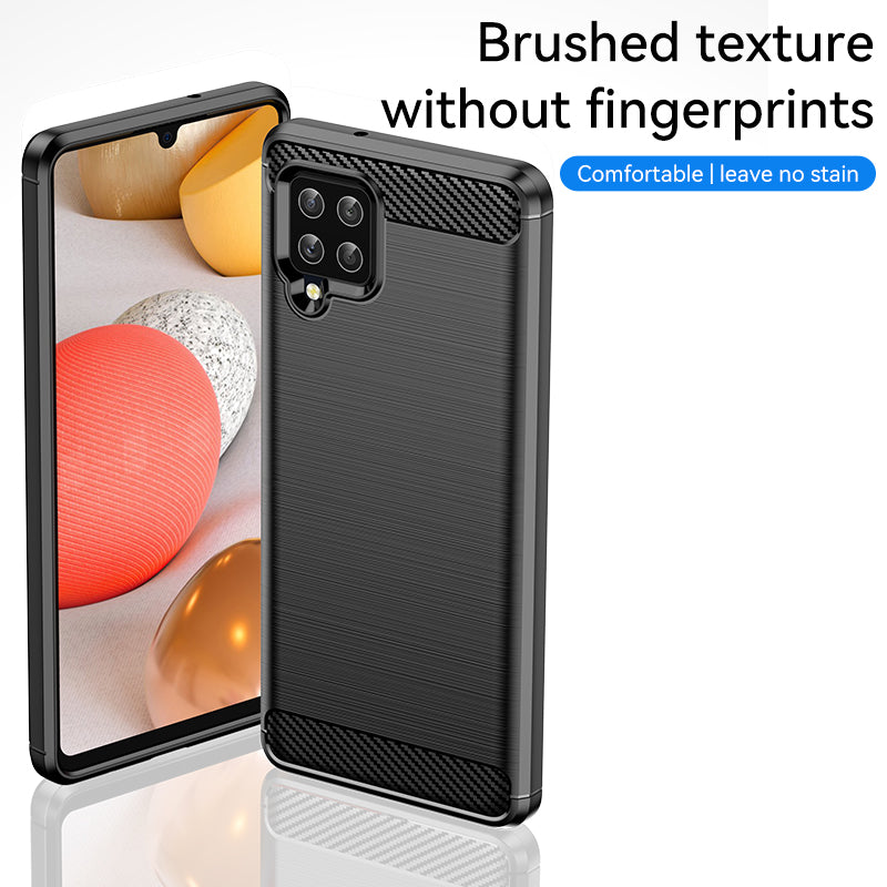 Brushed Silicone Phone Case For Samsung Galaxy M42 5G