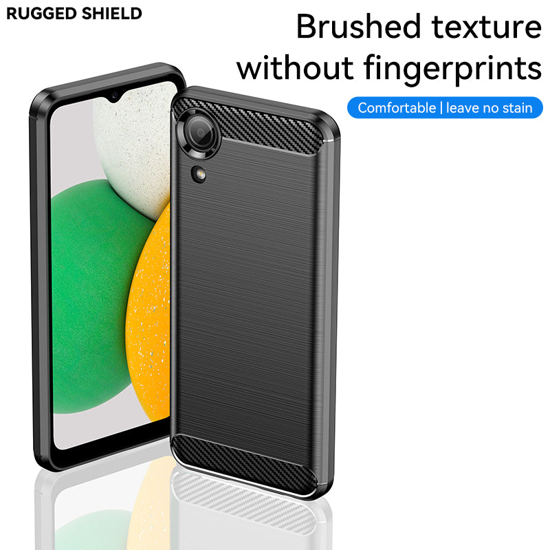 Brushed Silicone Phone Case For Samsung Galaxy A03 Core