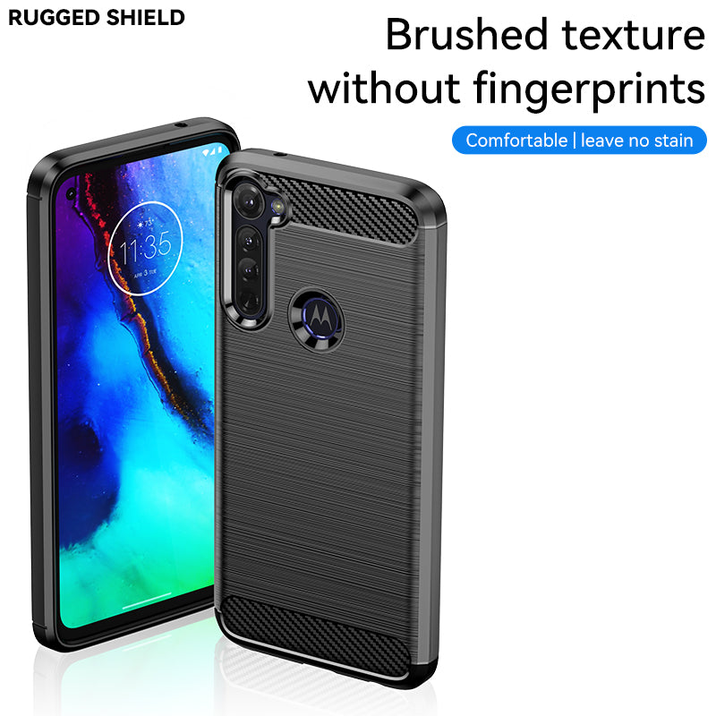 Brushed Silicone Phone Case For Motorola Moto G Stylus