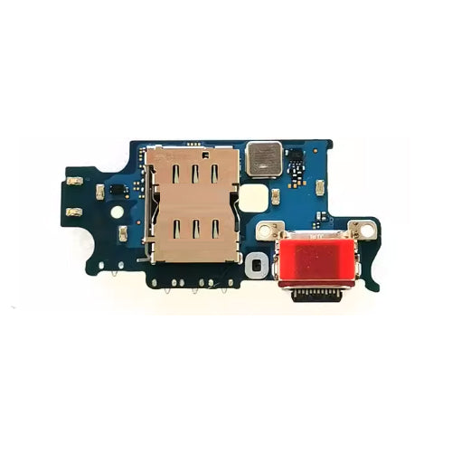 Original Charging Port PCB Board +SIM Card Reader Board for Samsung Galaxy S23+