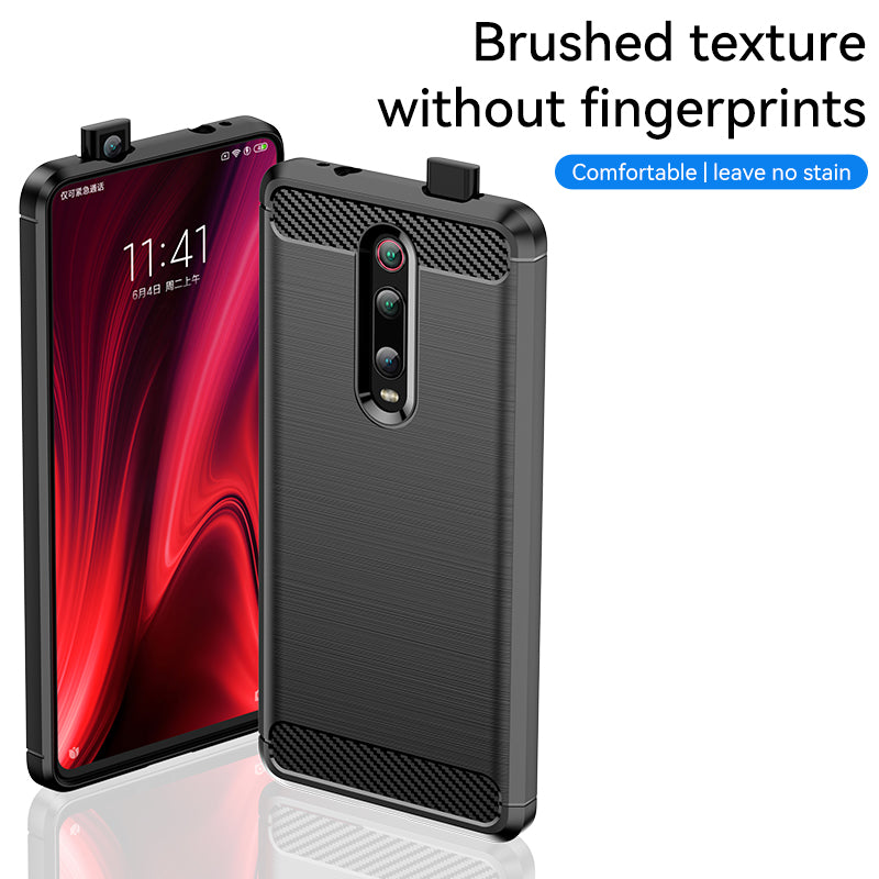 Brushed Silicone Phone Case For Redmi K20 Pro