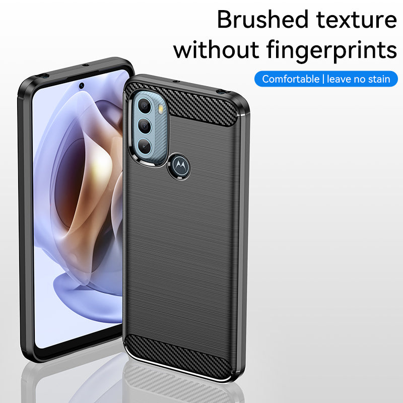 Brushed Silicone Phone Case For Motorola Moto G31