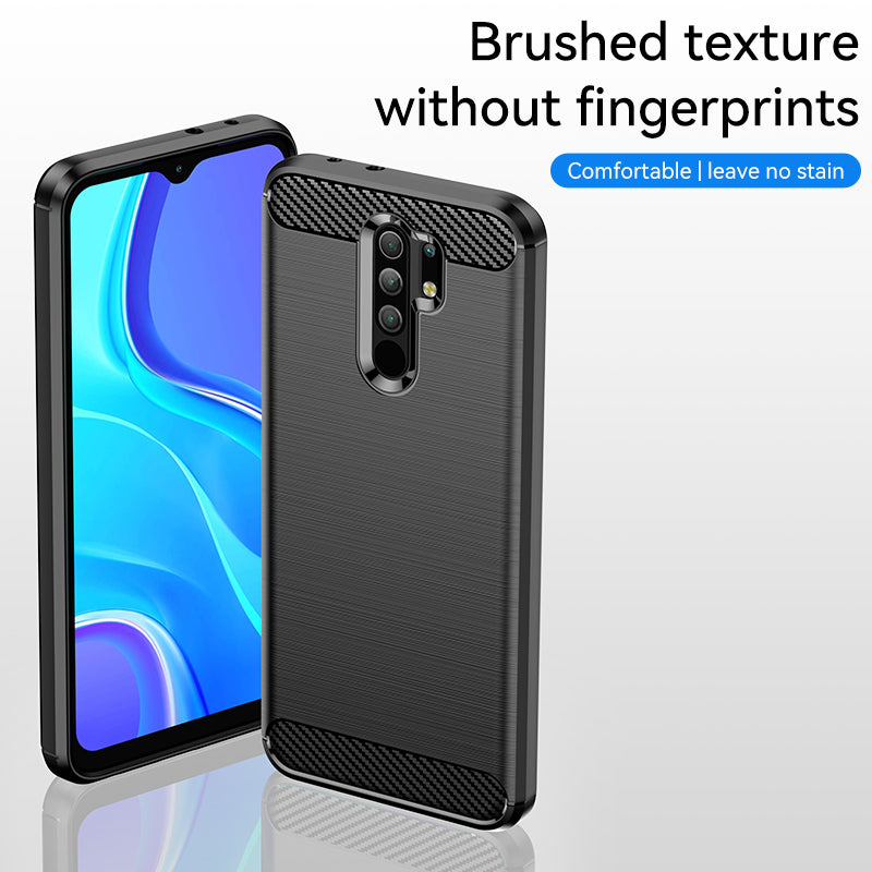 Brushed Silicone Phone Case For Redmi 9
