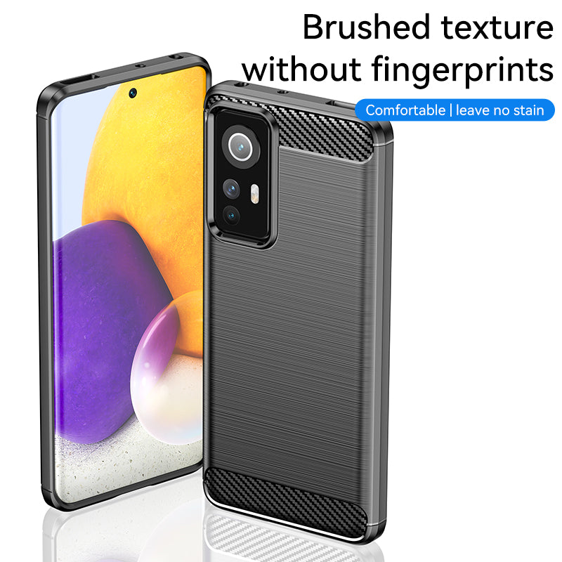 Brushed Silicone Phone Case For Xiaomi Mi 12S