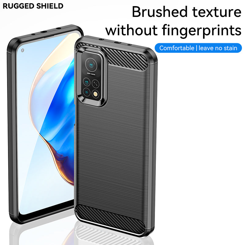 Brushed Silicone Phone Case For Xiaomi Mi 10T Pro