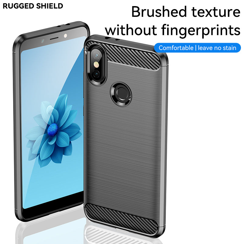 Brushed Silicone Phone Case For Xiaomi Mi 6X