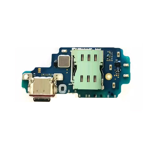 Original Charging Port PCB Board +SIM Card Reader Board for Samsung Galaxy S23 Ultra