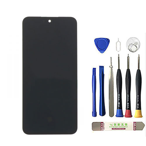 Original Lcd Screen Replacement with Frame for Samsung Galaxy A56.