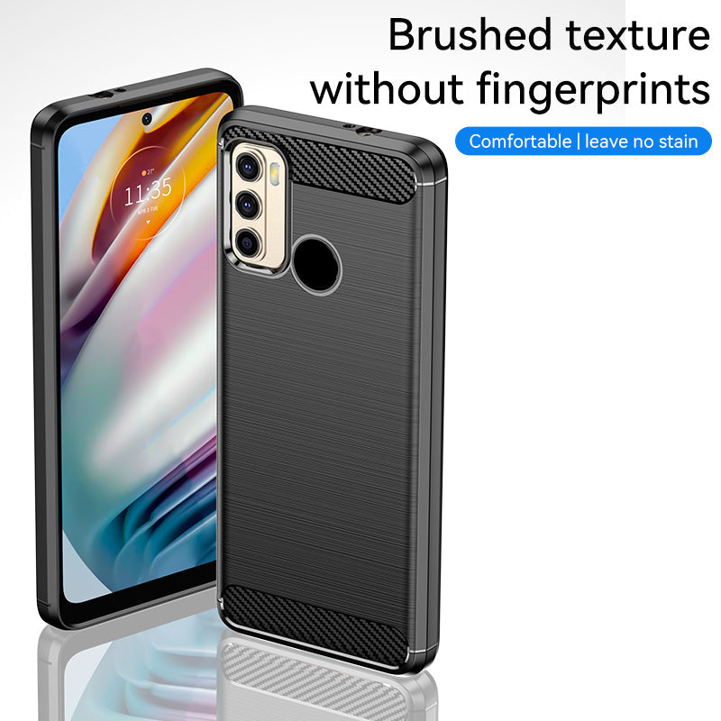 Brushed Silicone Phone Case For Motorola Moto G40 Fusion