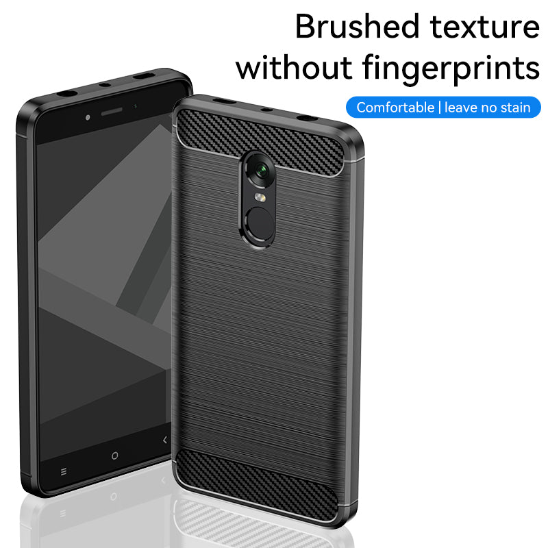 Brushed Silicone Phone Case For Redmi Note 4