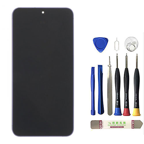 Original Screen Replacement with Frame for Samsung Galaxy S24 European Version.