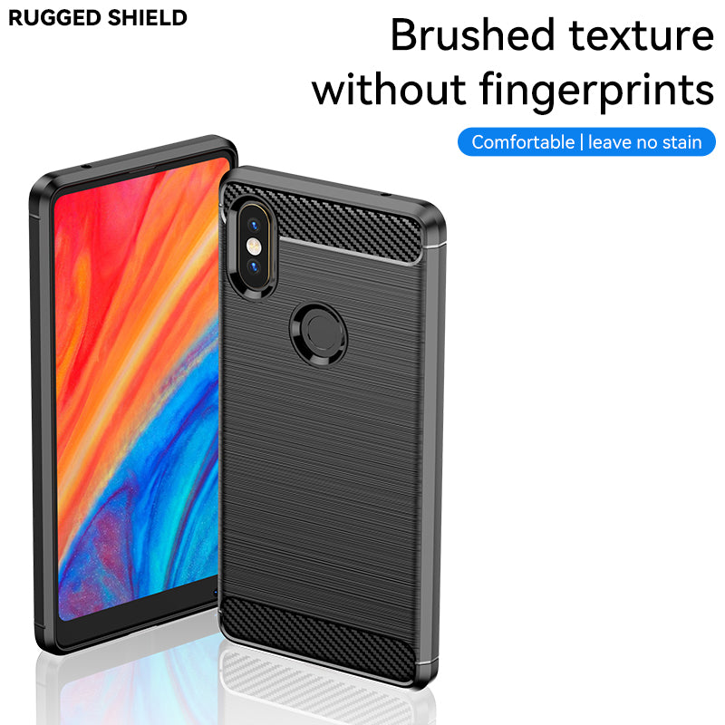Brushed Silicone Phone Case For Xiaomi Mi Mix 2S