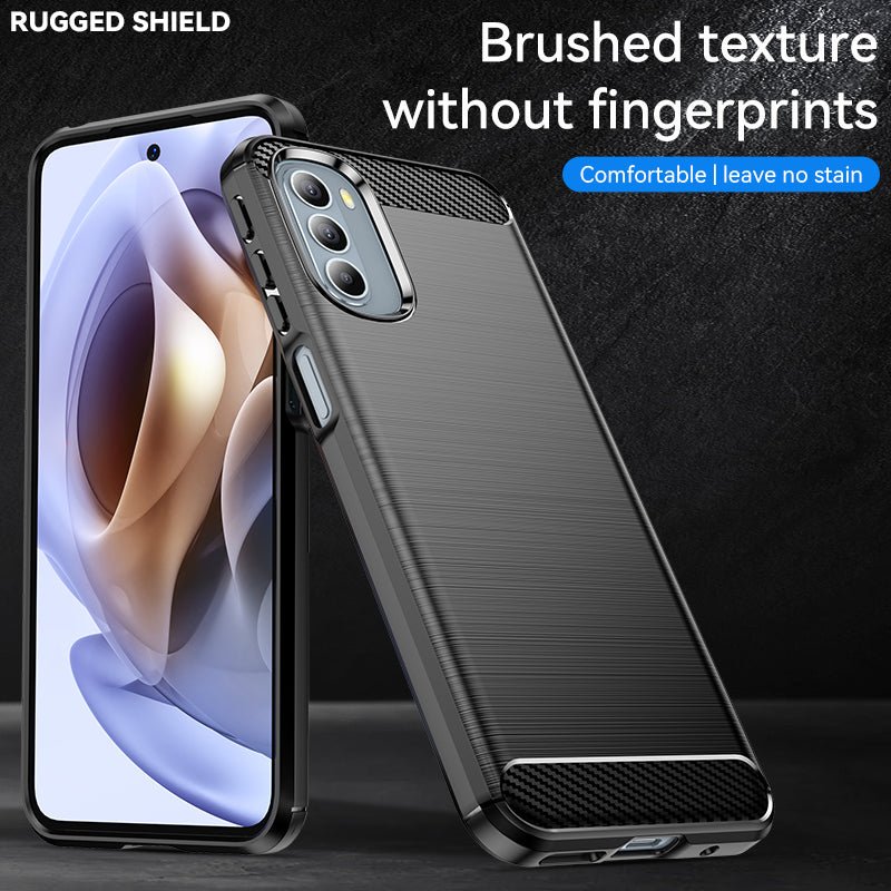 Brushed Silicone Phone Case For Motorola Moto G31