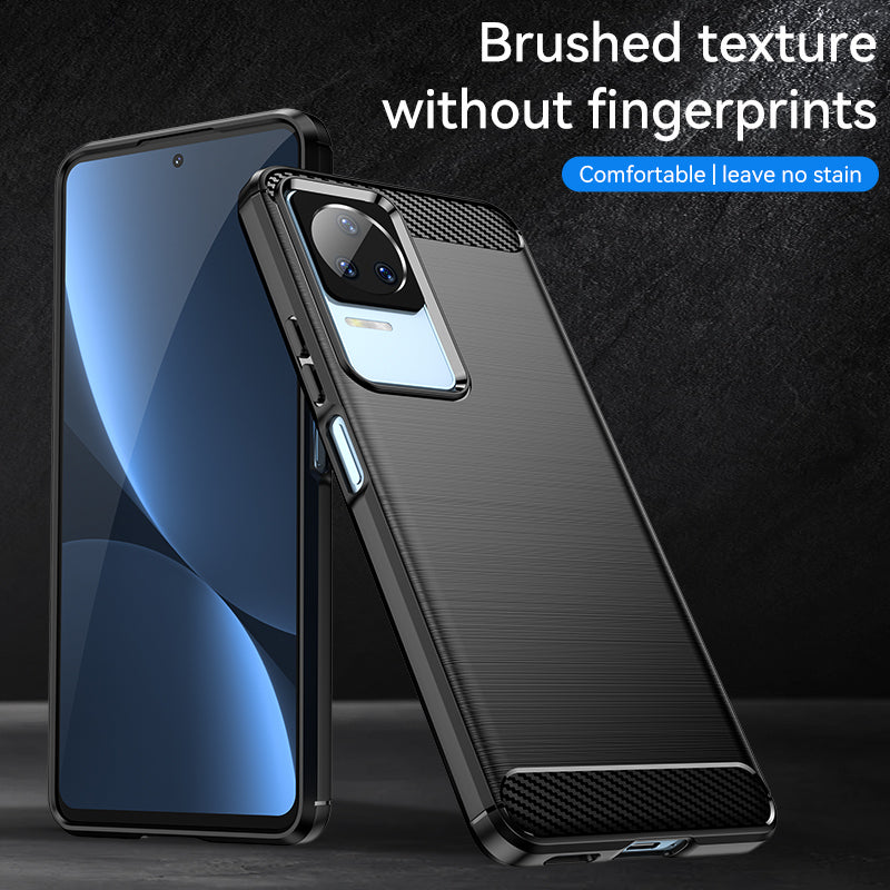 Brushed Silicone Phone Case For Redmi K60E