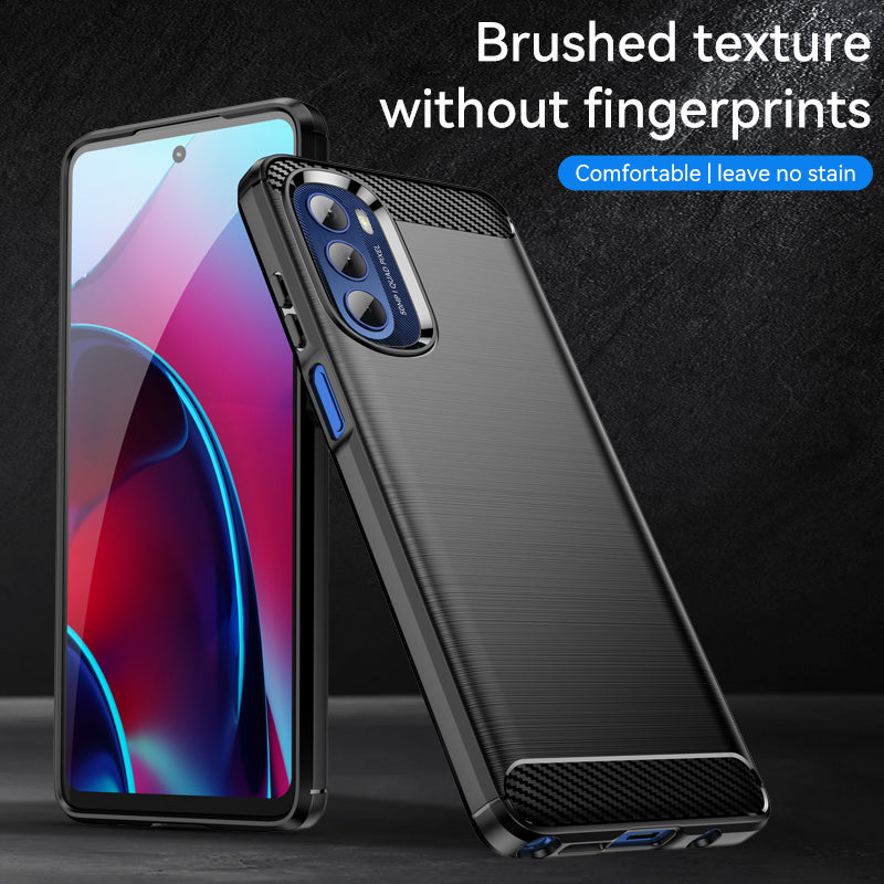 Brushed Silicone Phone Case For Motorola Moto G Stylus 5G 2022