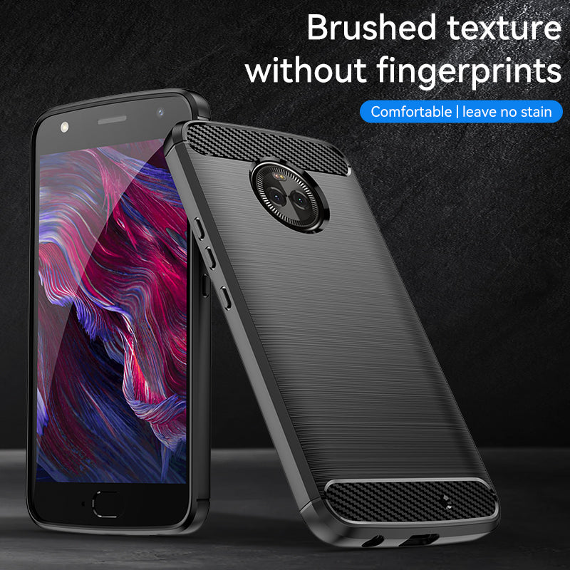 Brushed Silicone Phone Case For Motorola Moto X4
