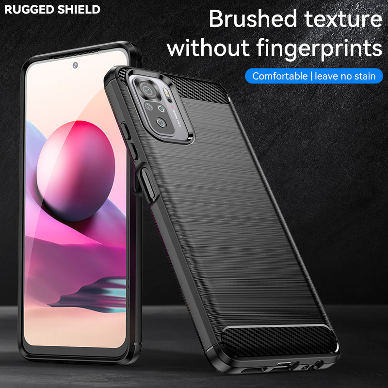 Brushed Silicone Phone Case For Xiaomi Mi Poco M5s