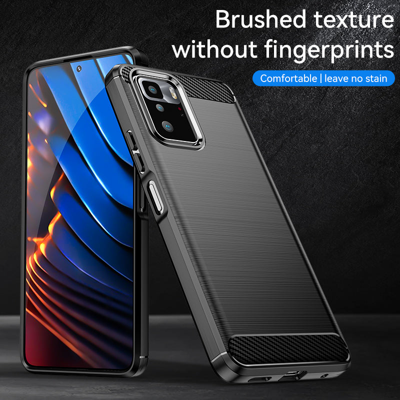 Brushed Silicone Phone Case For Redmi Note10 Pro 5G(China)