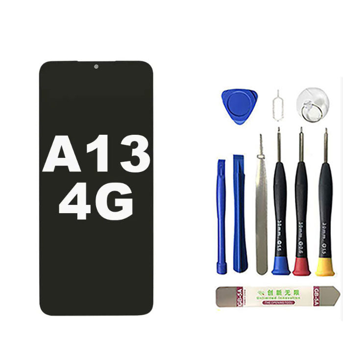 Original Lcd Screen Replacement with Frame for Samsung Galaxy A13 4G