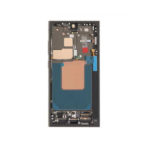 Original Screen Replacement with Frame for Samsung Galaxy S24 Ultra USA Version.