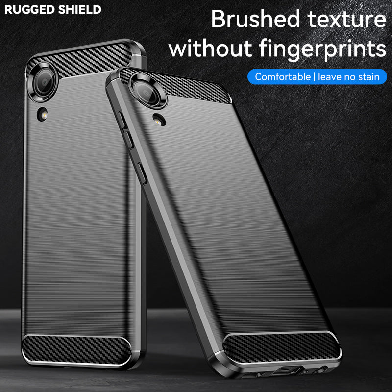 Brushed Silicone Phone Case For Samsung Galaxy A03 Core