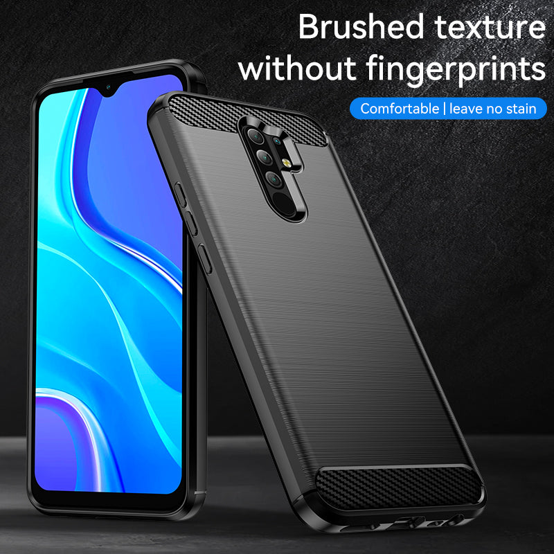 Brushed Silicone Phone Case For Redmi 9