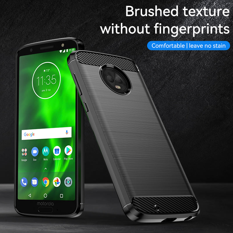 Brushed Silicone Phone Case For Motorola Moto 青柚1S