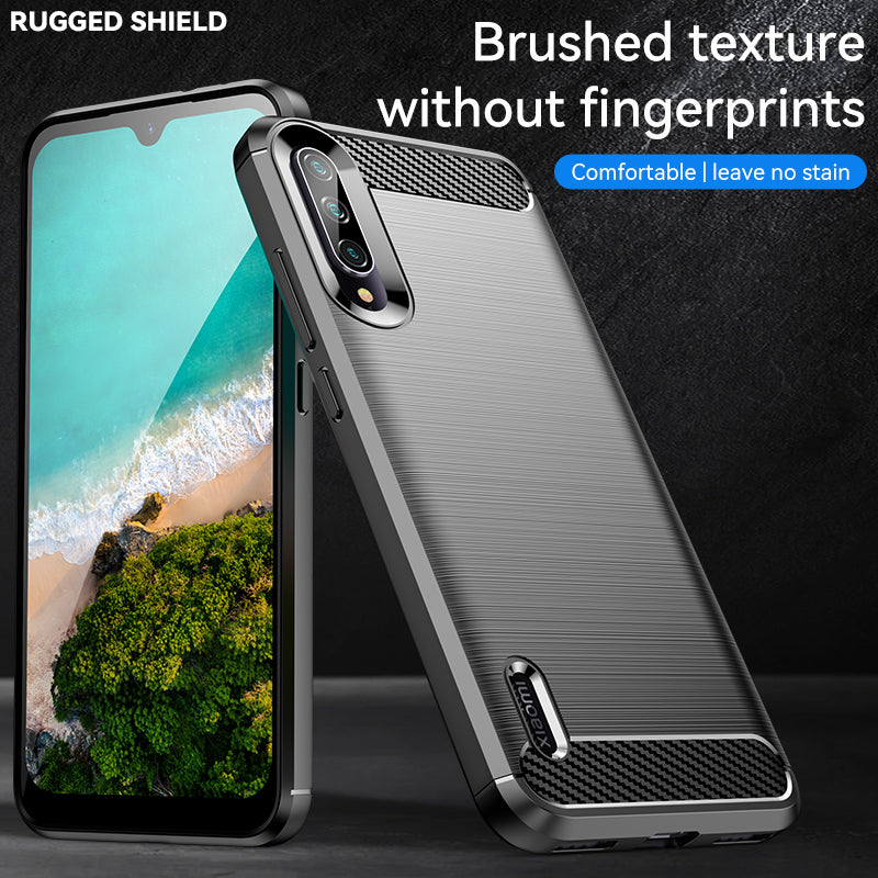 Brushed Silicone Phone Case For Xiaomi Mi CC9E