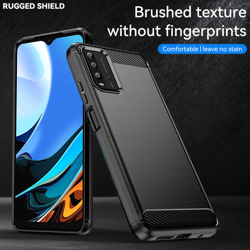 Brushed Silicone Phone Case For Redmi 9 Power
