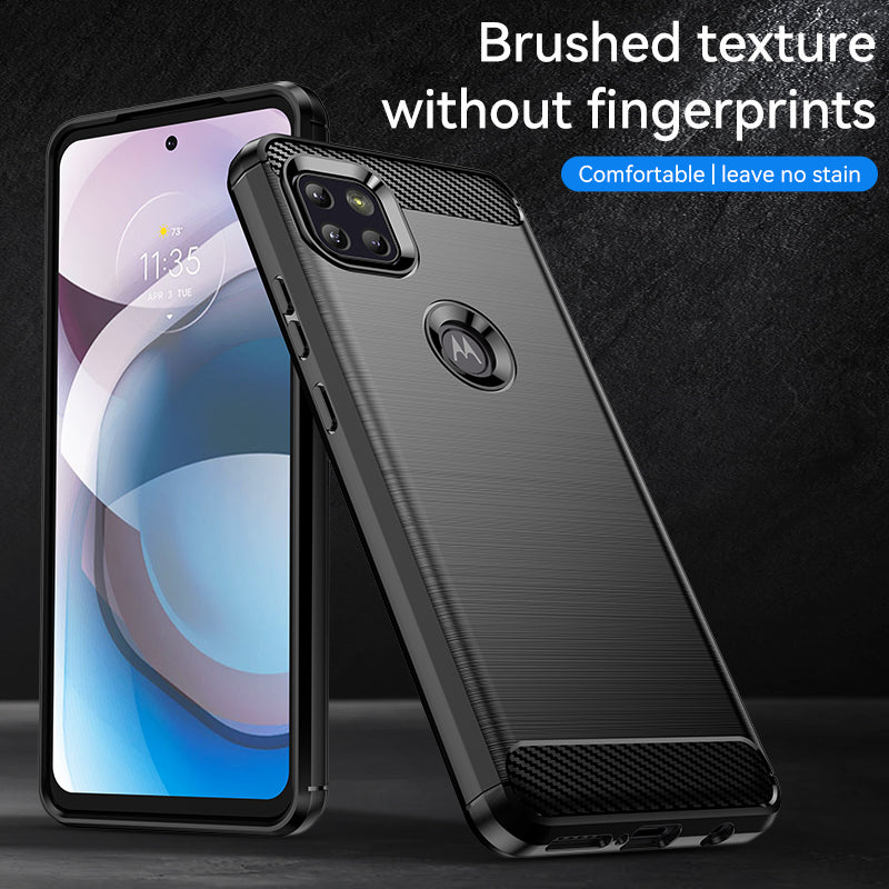 Brushed Silicone Phone Case For Motorola Moto G 5G