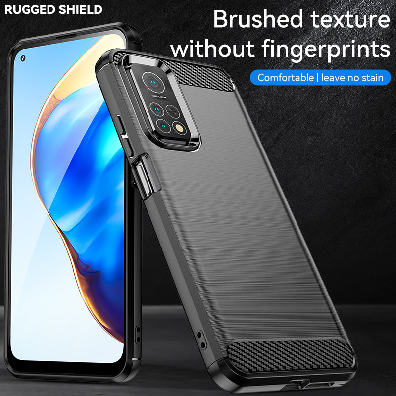 Brushed Silicone Phone Case For Xiaomi Mi 10T