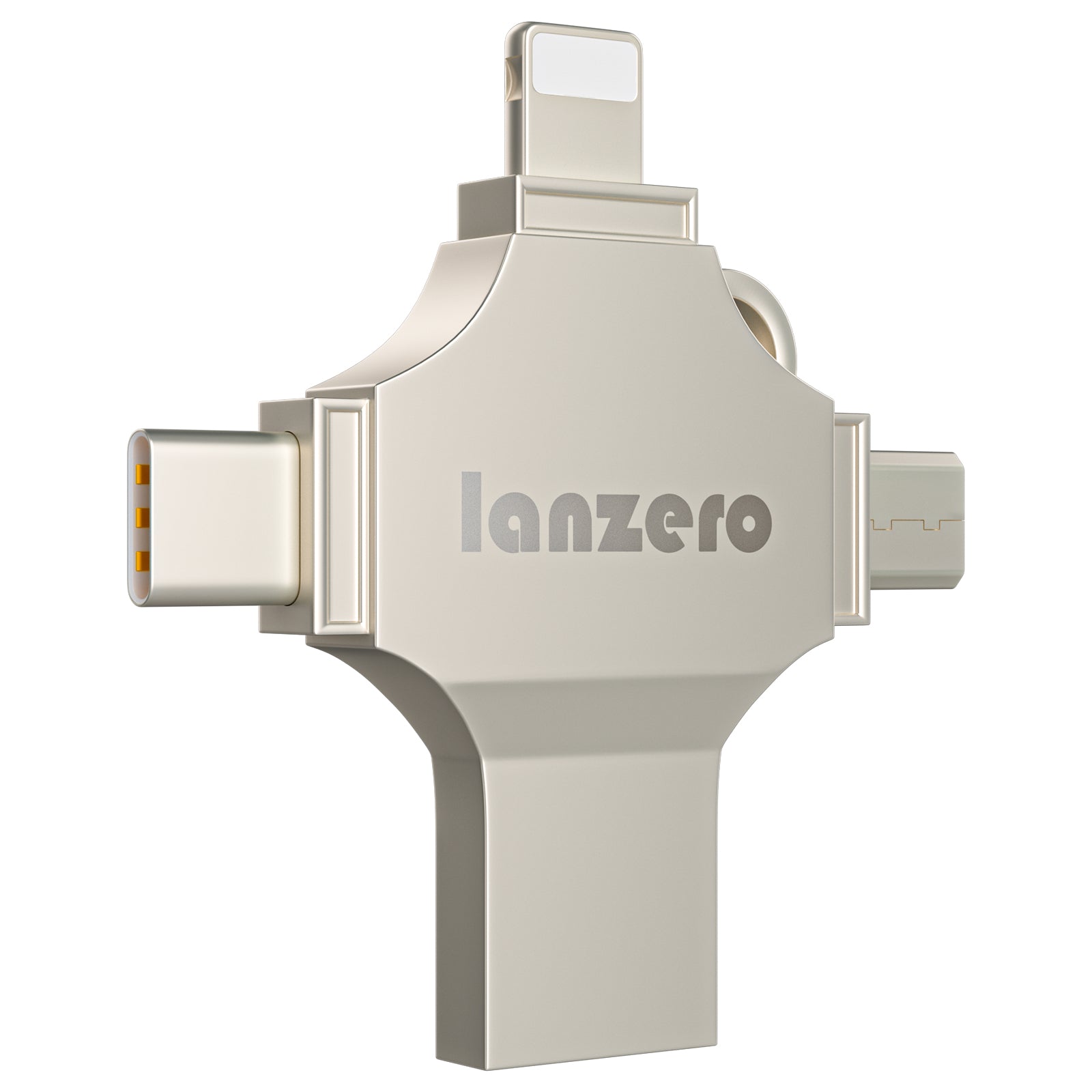 4-in-1 USB Flash drive Mobile phone computer dual use USB flash drive 128GB For Type-C OTG Android iOS