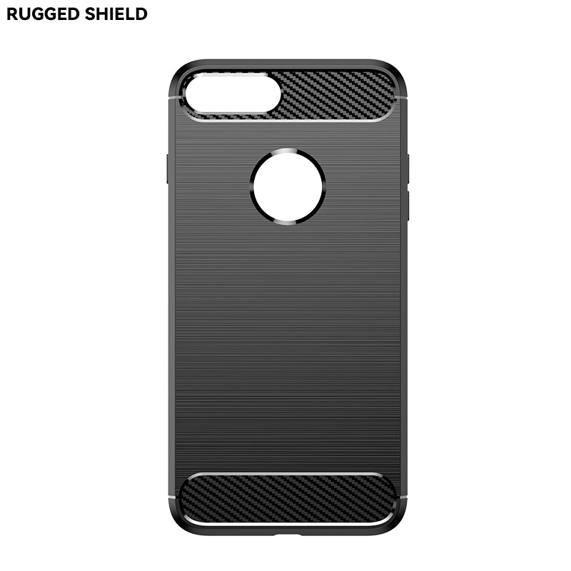 Brushed Silicone Phone Case For iPhone 8 Plus