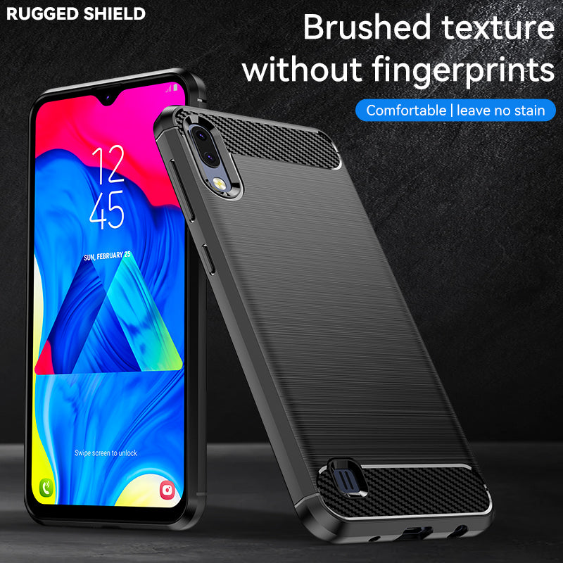 Brushed Silicone Phone Case For Samsung Galaxy M10