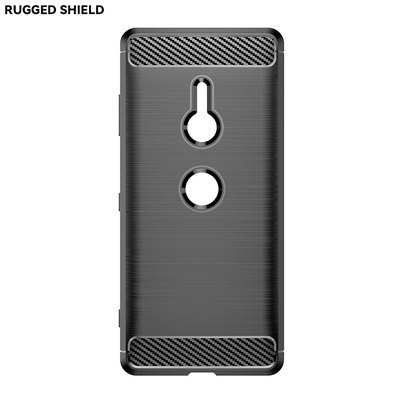 Brushed Silicone Phone Case For Sony Xperia XZ3