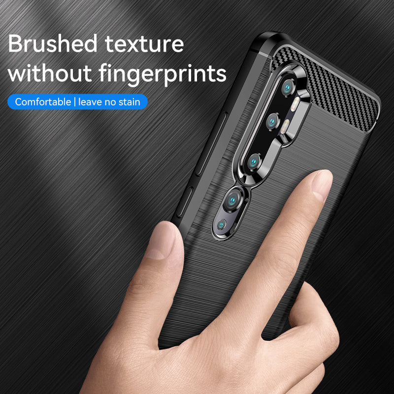 Brushed Silicone Phone Case For Xiaomi Mi Note 10