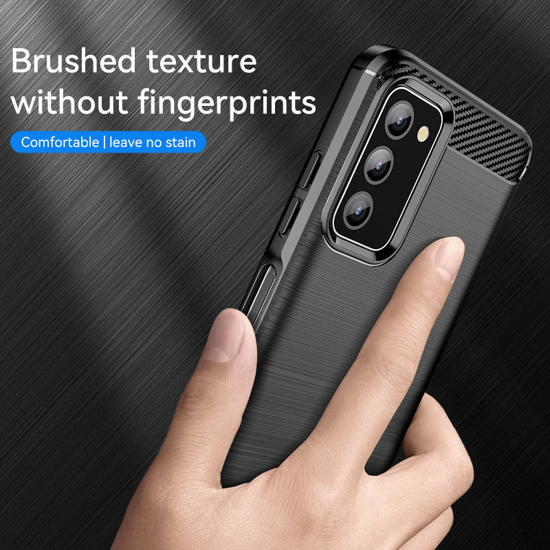 Brushed Silicone Phone Case For Samsung Galaxy A03S (US)