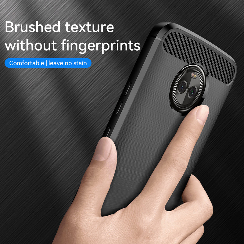 Brushed Silicone Phone Case For Motorola Moto X4