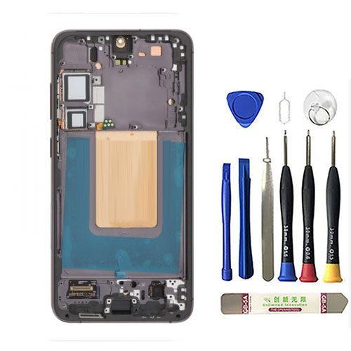Original Screen Replacement with Frame for Samsung Galaxy S24+ European Version.
